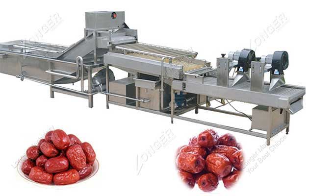 Dates Processing Plant Manufacturers|Date Washing and Drying Machine