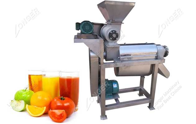 Stainless Steel Fruit And Vegetable Crusher Machine Crush Size 5-8MM