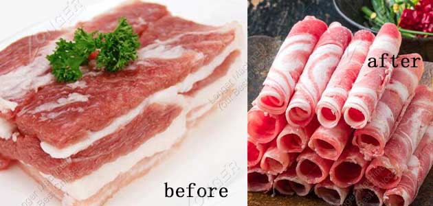 meat cutting effect